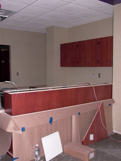 Counseling office reception